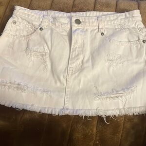 Free people mini skirt